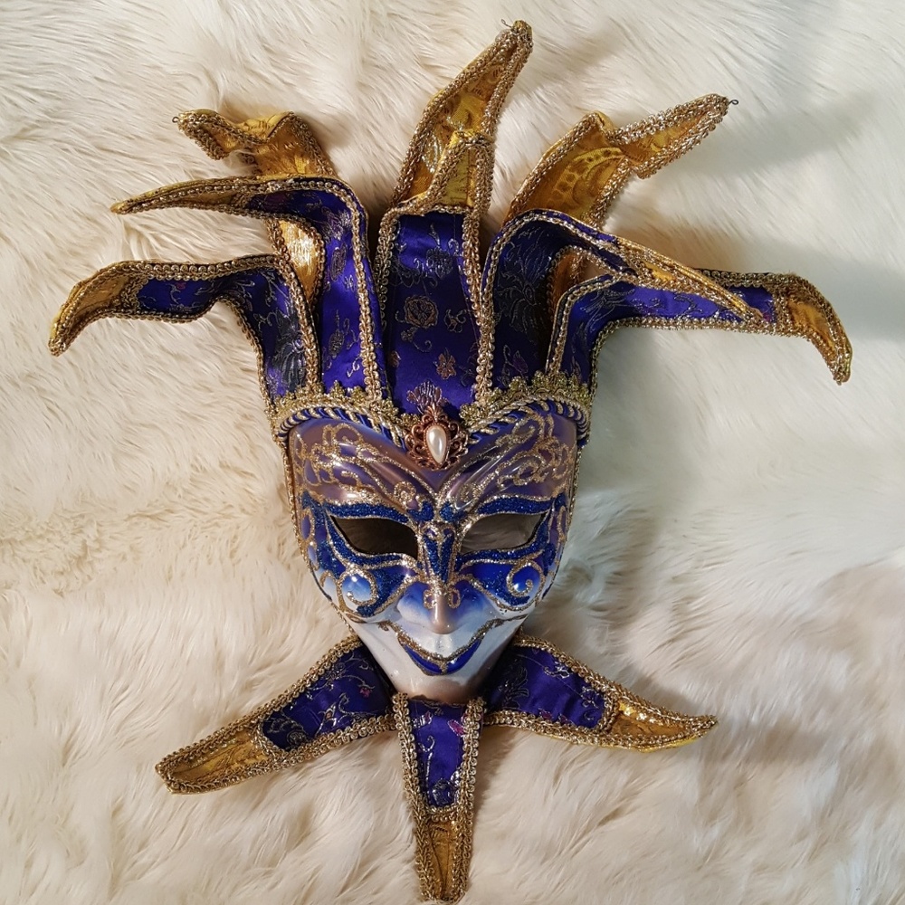 Masquerade π₯ Jester Mask - Picture 3 of 8